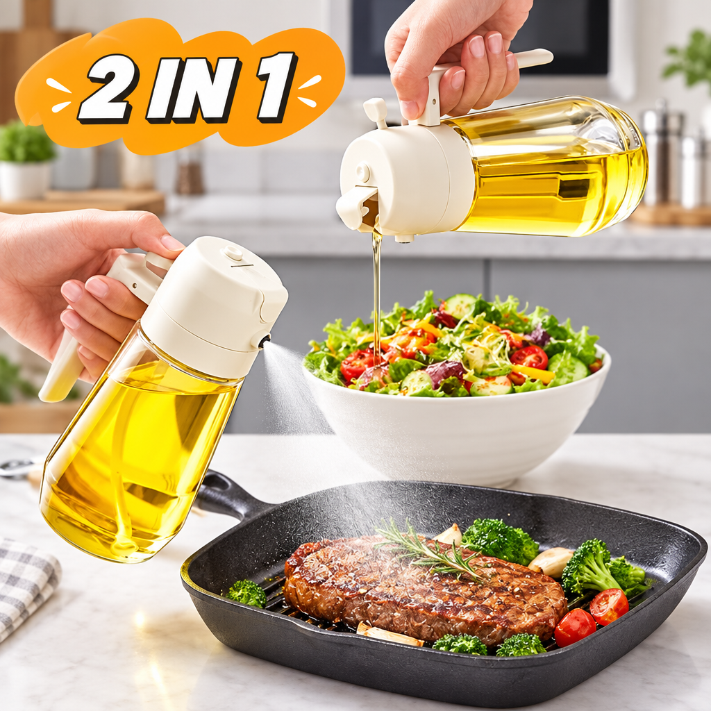470ML Olive Oil Sprayer Dispenser 2 In 1